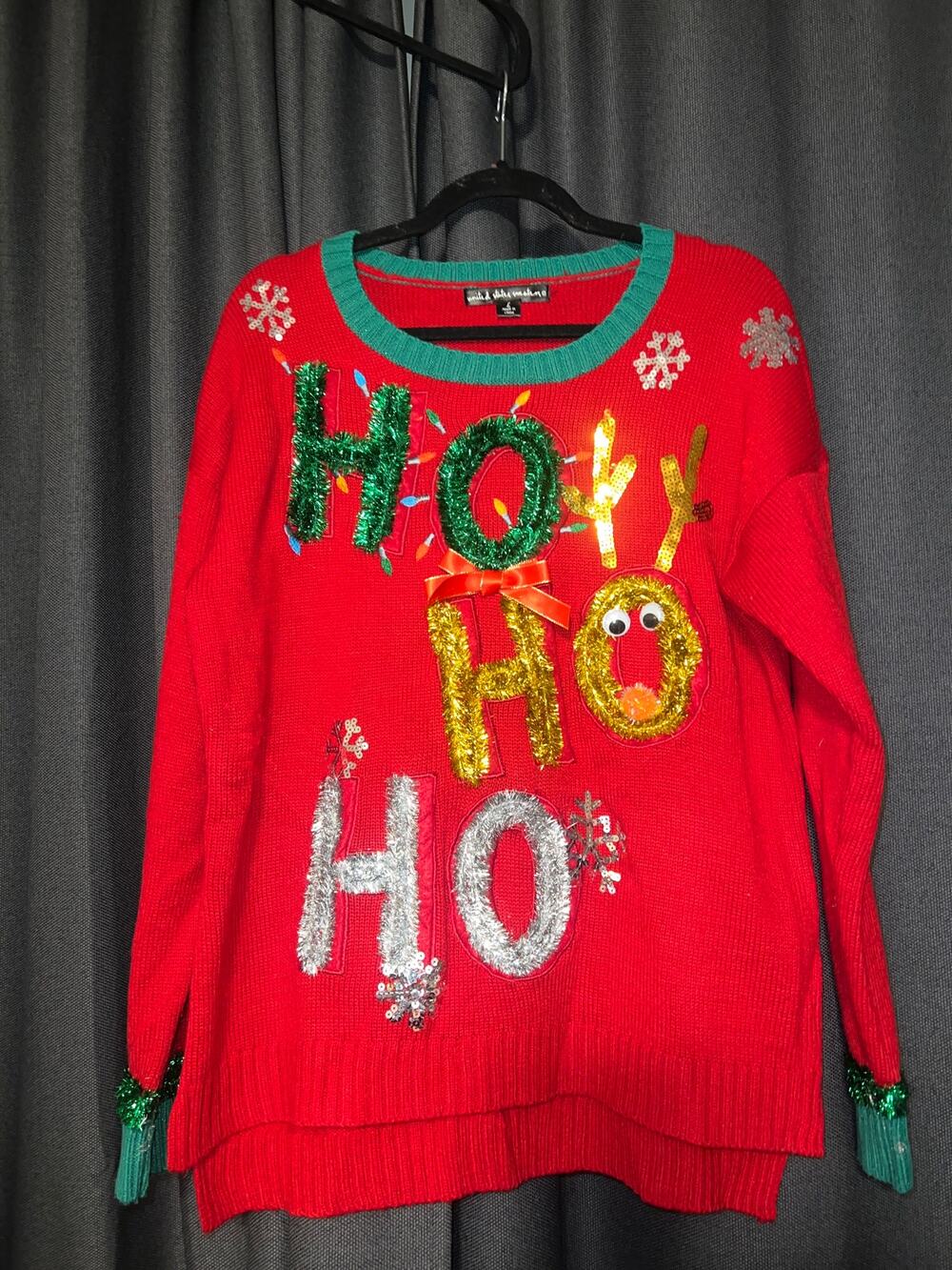 Ugly Christmas Sweater Xmas Size Large